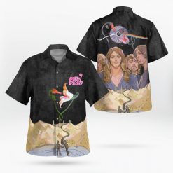 Pink Floyd Amazing Raven X Artwork Hawaiian Shirt