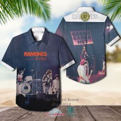 Ramones Live Vibes Hawaiian Shirt