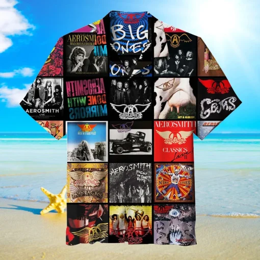 Ramones Rock Legends Album Collage Hawaiian Shirt