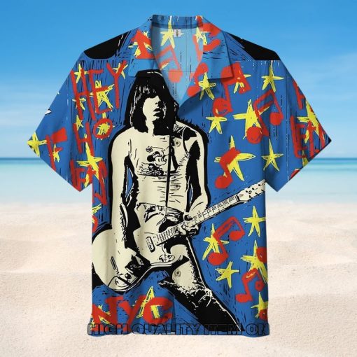 Ramones Rock Star Performance Hawaiian Shirt