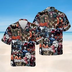 Slipknot Band Collage Vintage Styles Hawaiian Shirt