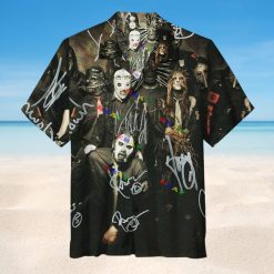 Slipknot Collector's Edition Autographed Hawaiian Shirt