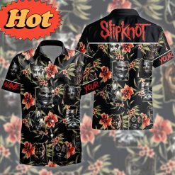 Slipknot Floral Carnage Hawaiian Shirt