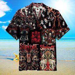 Slipknot Horror Collage Hawaiian Shirt