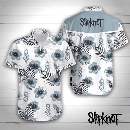 Slipknot Monochrome Mayhem Aloha Shirt