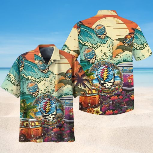 Sunset Surf Grateful Dead Hawaiian Shirt