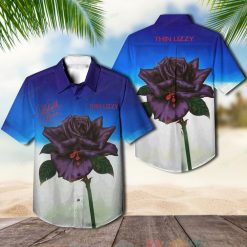 BEST Thin Lizzy Black Rose A Rock Legend Album Hawaiian Shirt