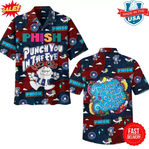 Phish Punch You In The Eye Tropical Hawaiian Shirt