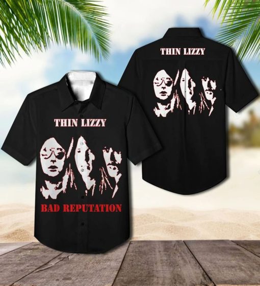 Thin Lizzy Bad Reputation Hawaiian Shirt