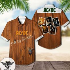 AC/DC Fly on the Wall Vintage Hawaiian Shirt