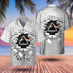 Pink Floyd Breaking the Wall Prism Hawaiian Shirt