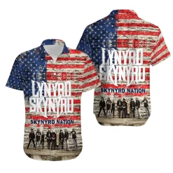 Lynyrd Skynyrd American Pride Vintage Hawaiian Shirt