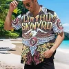 Lynyrd Skynyrd Southern Heatwave Hawaiian Shirt mockup front