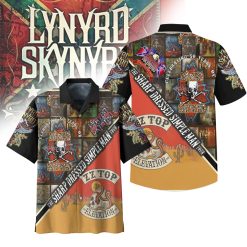 Lynyrd Skynyrd The Sharp Dressed Simple Man Tour Hawaiian Shirt