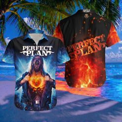 Heart Of A Lion Perfect Plan Hawaiian Shirt