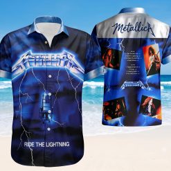 Metallica Ride The Lightning Hawaiian Shirt
