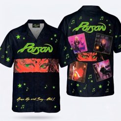 Metallica Poison Open Up and Say Ahh Hawaiian Shirt
